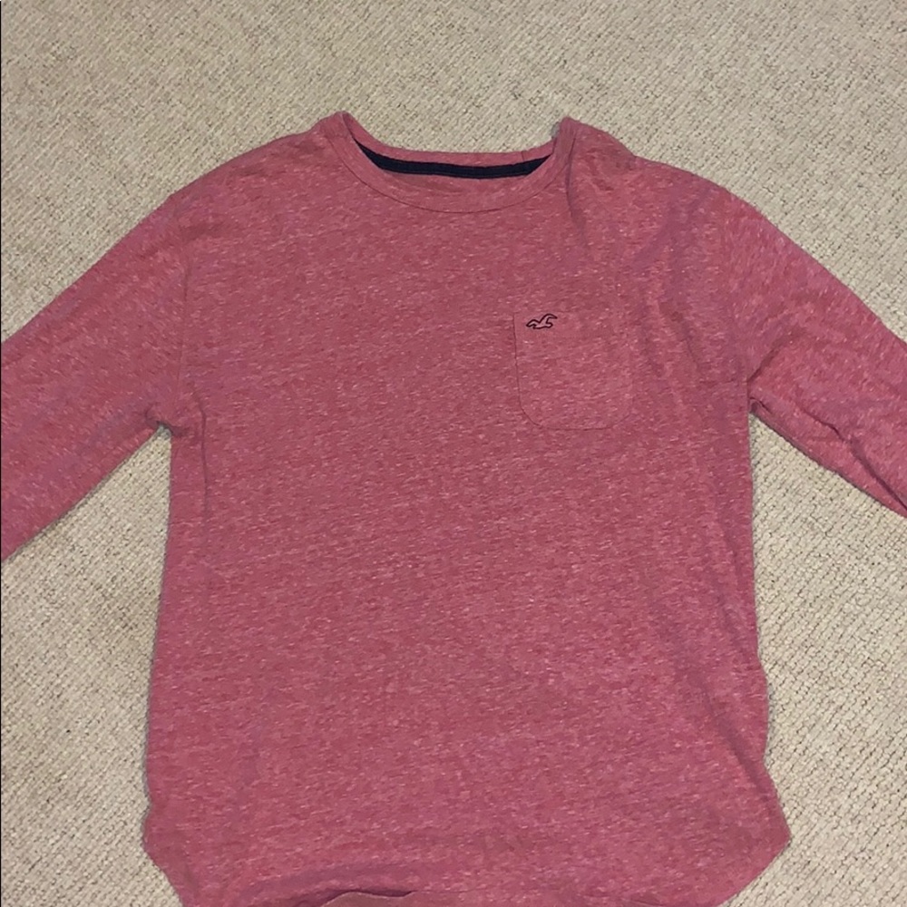 Hollister “crew neck tee” with pocket breast